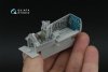 Quinta Studio QD48597 F-15A/F-15C Early/F-15J Early 3D-Printed & coloured Interior on decal paper (Hasegawa) 1/48